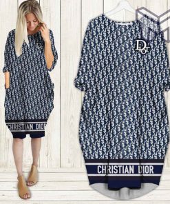Dior batwing pocket dress luxury brand clothing clothes outfit for women hot 2023