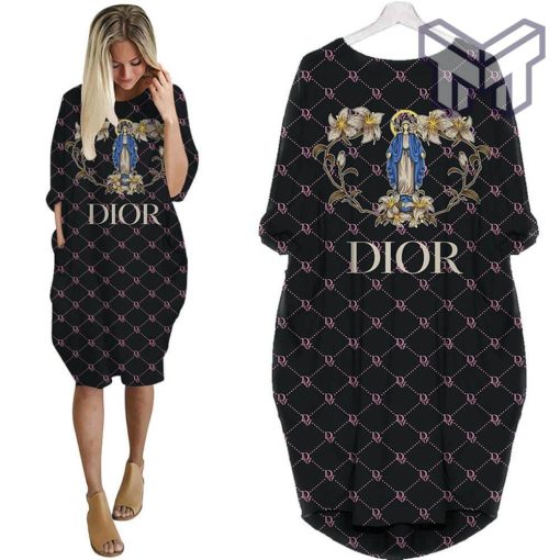 Dior batwing pocket dress luxury brand clothing clothes outfit for women hot 2023 Type01