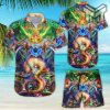 Dragon Button Down Shirt Colorful Dragons Hawaiian Shirt Dragon Gifts For Adults