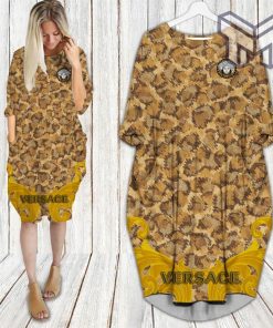 Gianni versace batwing pocket dress luxury brand clothing clothes outfit for women hot 2023