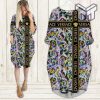 Gianni versace multicolor batwing pocket dress luxury brand clothing clothes outfit for women hot 2023 Type01