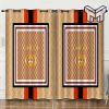 Gucci Golden Luxury Brand Premium Window Curtain waterproof with sun block,curtain waterproof with sun block