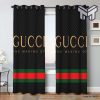 Gucci The Making Of Luxury Brand Logo Premium Window Curtain waterproof with sun block,curtain waterproof with sun block