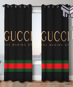 Gucci The Making Of Luxury Brand Logo Premium Window Curtain waterproof with sun block,curtain waterproof with sun block