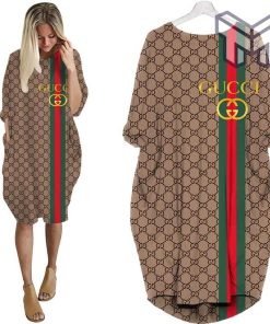 Gucci batwing pocket dress luxury brand clothing clothes outfit for women hot 2023 Type01
