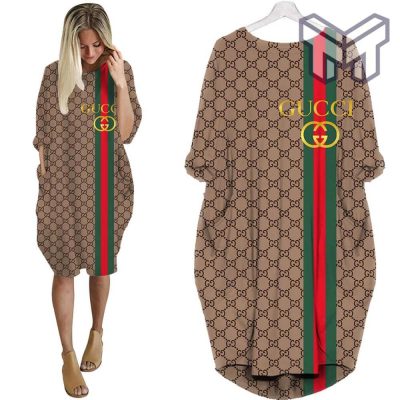 Gucci batwing pocket dress luxury brand clothing clothes outfit for women hot 2023 Type01