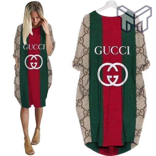 Gucci batwing pocket dress luxury brand clothing clothes outfit for women hot 2023 Type03