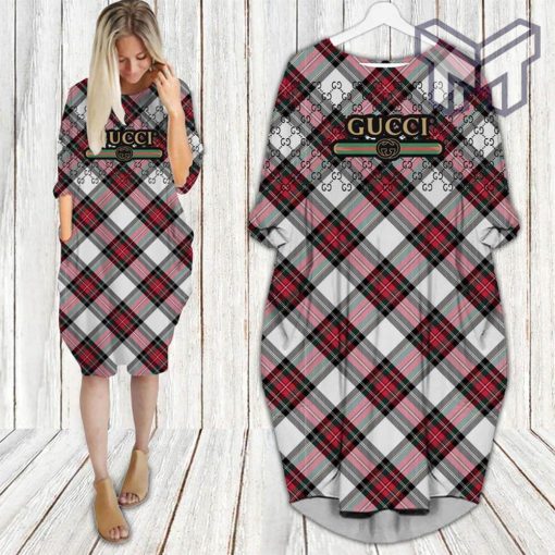 Gucci batwing pocket dress luxury brand clothing clothes outfit for women hot 2023 Type04