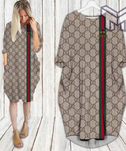 Gucci bee batwing pocket dress luxury brand clothing clothes outfit for women hot 2023