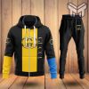 Gucci black yellow hoodie sweatpants pants hot 2023 luxury brand clothing clothes outfit for men