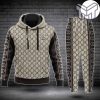 Gucci brown hoodie sweatpants pants hot 2023 luxury brand clothing clothes outfit for men