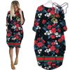 Gucci flower batwing pocket dress luxury brand clothing clothes outfit for women hot 2023