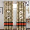 Gucci gold hot luxury window curtain curtain for child bedroom living room window decor,curtain waterproof with sun block