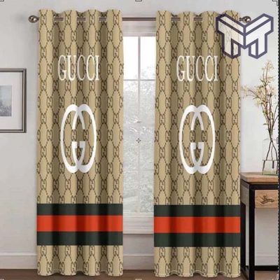 Gucci gold hot luxury window curtain curtain for child bedroom living room window decor,curtain waterproof with sun block