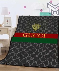 Gucci hot luxury brand fleece blanket comfortable blanket