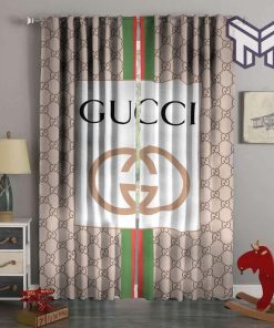 Gucci hot luxury brand window curtain living room window decor,curtain waterproof with sun block