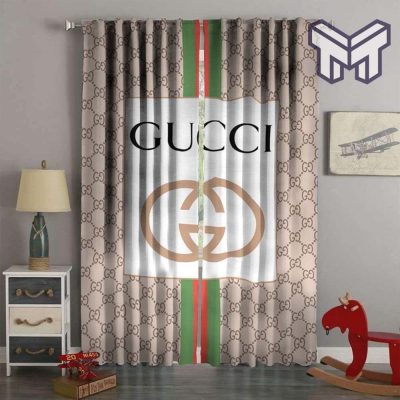 Gucci hot luxury brand window curtain living room window decor,curtain waterproof with sun block