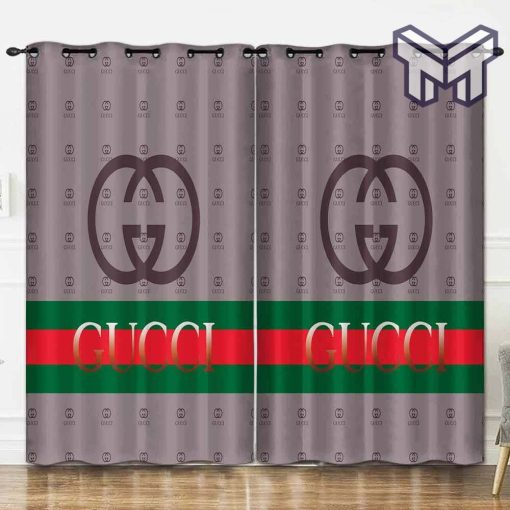 Gucci luxury brand premium window curtain window decor,curtain waterproof with sun block