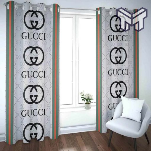 Gucci luxury window curtain curtain for child bedroom living room window decor,curtain waterproof with sun block