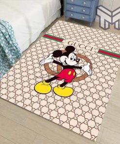 Gucci minnie mouse disney luxury area rug for living room bedroom carpet home decorations mat type 3