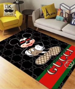 Gucci minnie mouse disney luxury area rug for living room bedroom carpet home decorations mat type 5
