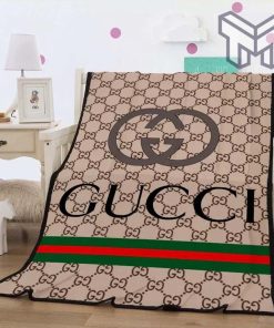 Gucci new luxury brand fleece blanket comfortable blanket