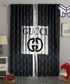 Gucci new luxury brand window curtain living room window decor,curtain waterproof with sun block