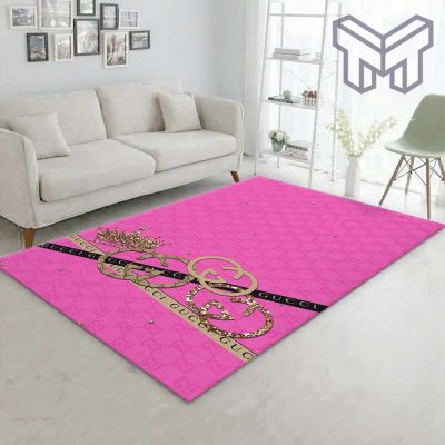 Gucci pink luxury area rug for living room bedroom carpet home decorations mat