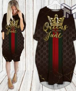 Gucci queen birthday june batwing pocket dress luxury brand clothing clothes outfit for women hot 2023