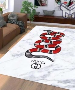 Gucci red snake luxury area rug for living room bedroom carpet home decorations mat type 2
