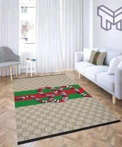 Gucci retro snake luxury area rug for living room bedroom carpet home decorations mat