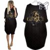 Gucci skull batwing pocket dress luxury brand clothing clothes outfit for women hot 2023