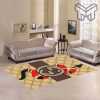 Gucci snake brown luxury area rug for living room bedroom carpet home decorations mat