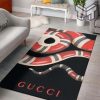 Gucci snake cool luxury area rug for living room bedroom carpet home decorations mat