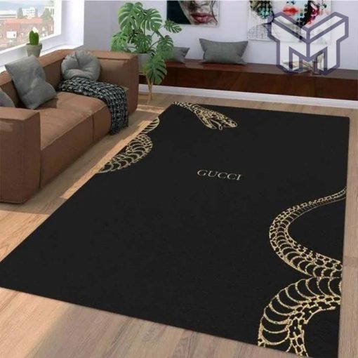 Gucci snake luxury area rug for living room bedroom carpet home decorations mat type 10