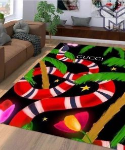 Gucci snake luxury area rug for living room bedroom carpet home decorations mat type 11