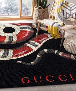 Gucci snake luxury area rug for living room bedroom carpet home decorations mat type 12
