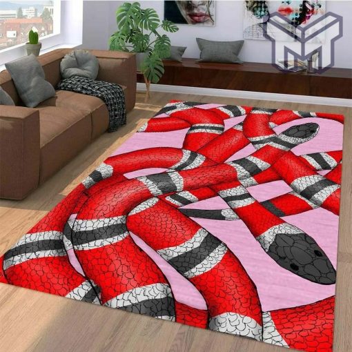Gucci snake luxury area rug for living room bedroom carpet home decorations mat type 16