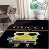 Gucci spongebob squarepants luxury area rug for living room bedroom carpet home decorations mat