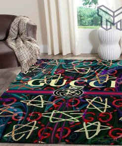 Gucci star luxury area rug for living room bedroom carpet floor mats keep warm in winter mat