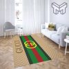 Gucci stripe and red luxury area rug for living room bedroom carpet home decorations mat