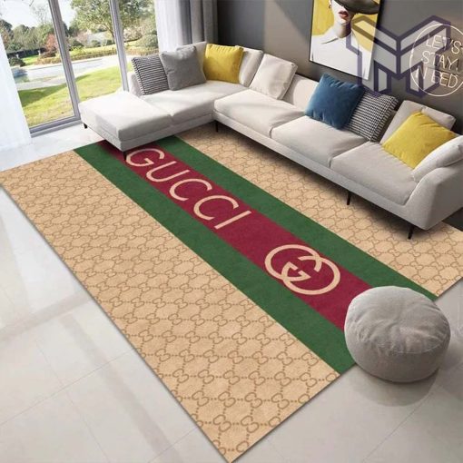 Gucci stripe luxury area rug for living room bedroom carpet home decorations mat type 8