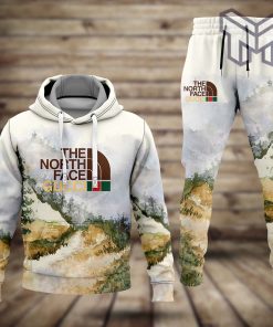 Gucci the north face hoodie sweatpants pants hot 2023 luxury brand clothing clothes outfit for men type02
