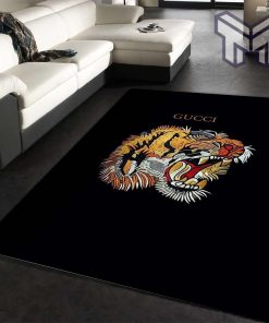 Gucci tiger luxury area rug for living room bedroom carpet floor mats keep warm in winter mat