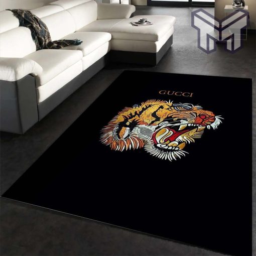 Gucci tiger luxury area rug for living room bedroom carpet floor mats keep warm in winter mat