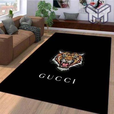 Gucci tiger luxury area rug for living room bedroom carpet floor mats keep warm in winter mat type01