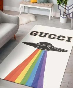 Gucci ufo luxury area rug for living room bedroom carpet floor mats keep warm in winter mat