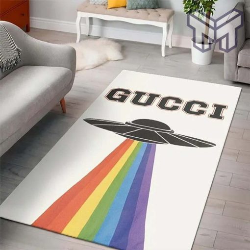 Gucci ufo luxury area rug for living room bedroom carpet floor mats keep warm in winter mat