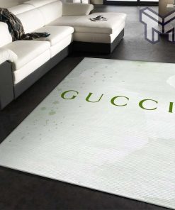 Gucci white luxury area rug for living room bedroom carpet floor mats keep warm in winter mat type04