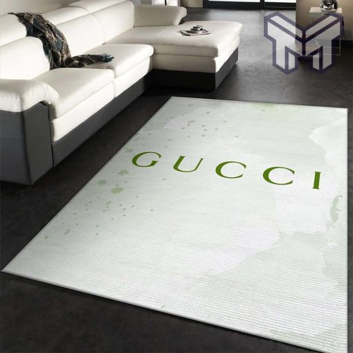 Gucci white luxury area rug for living room bedroom carpet floor mats keep warm in winter mat type04